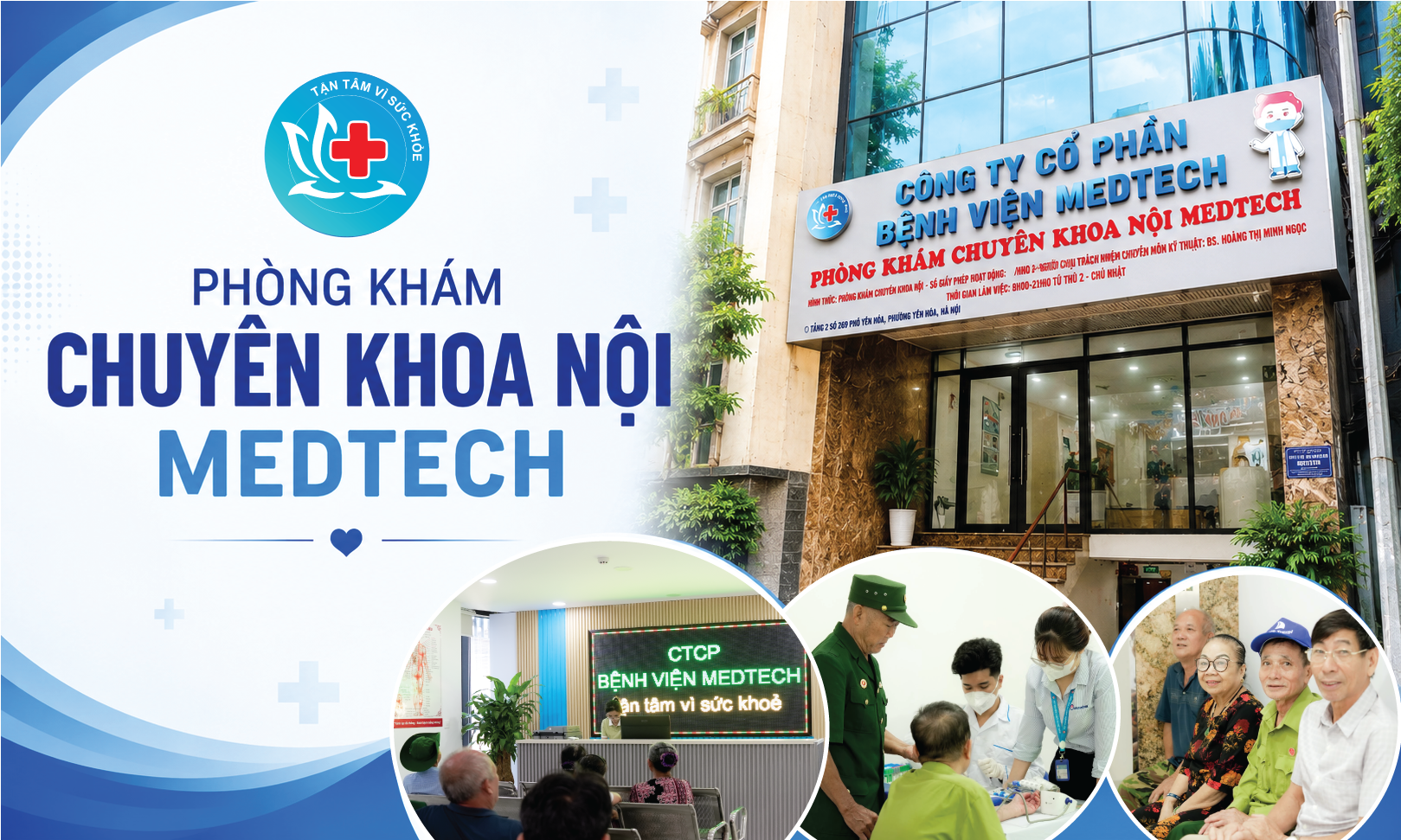 Phòng khám chuyên khoa Nội Medtech 269 yên hòa