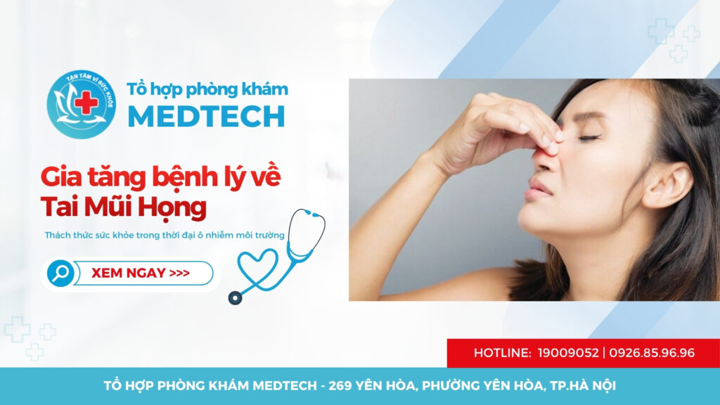 Gia tăng bệnh lý về tai mũi họng