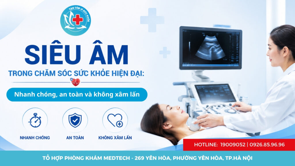 Siêu âm trong chăm sóc sức khỏe hiện đại